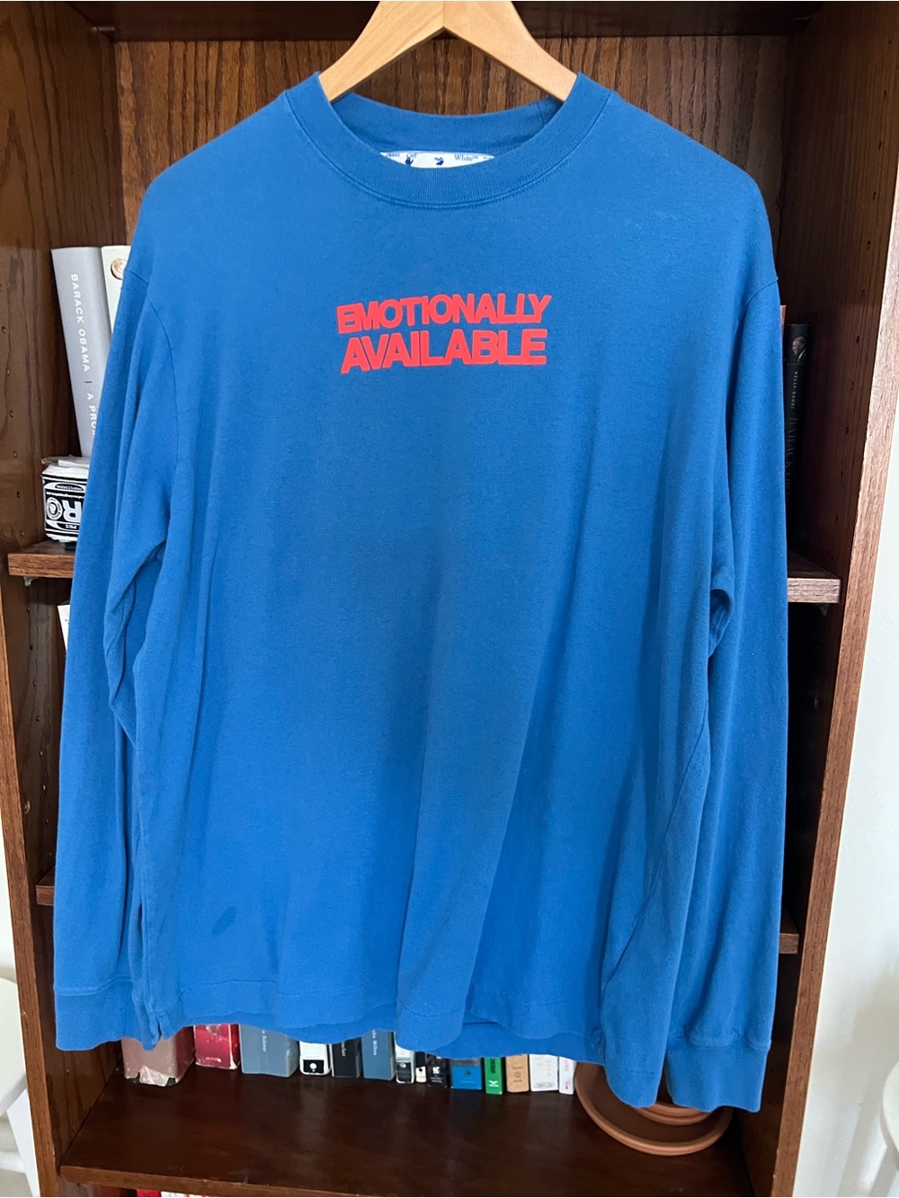 Off-White Emotionally Available Long - Sleeve T-shirt